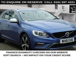 Blue Used 2018 Volvo V60 R-Design Estate | £13,270 (Fair price)