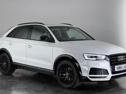 White Used 2018 Audi Q3 Black Edition SUV | £15,350 (Good price)