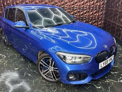 Blue Used 2019 BMW 118 M Sport Hatchback | £9,999 (Fair price)