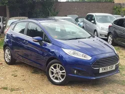 Blue Used 2015 Ford Fiesta Zetec Hatchback | £5,699 (Fair price)