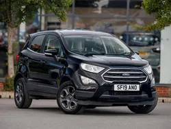 Black Used 2019 Ford Ecosport Zetec SUV | £10,498 (A bit pricey)