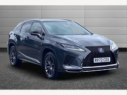 Sonic grey Used 2022 Lexus RX450h Sport Line SUV | £36,750 (Fair price)