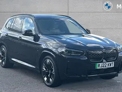 Black Used 2022 BMW iX3 M Sport SUV | £31,599 (Fair price)