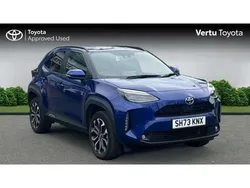 Blue Used 2023 Toyota Yaris Cross Design SUV | £22,595 (Fair price)