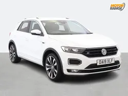 White Used 2019 VW T-Roc R-line SUV | £16,595 (Good price)