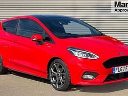 Red Used 2017 Ford Fiesta ST-Line Hatchback | £9,390 (Fair price)