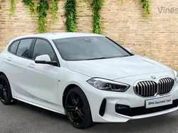 White Used 2022 BMW 118 M Sport Hatchback | £19,937 (Fair price)