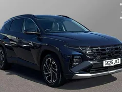 Sailng blue prl Used 2025 Hyundai Tucson Ultimate SUV | £35,022 (Expensive)