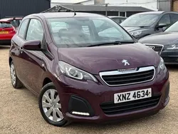 Purple Used 2015 Peugeot 108 Active Hatchback | £3,399 (Fair price)