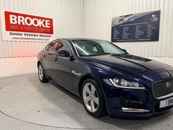 Blue Used 2017 Jaguar XF Portfolio Sedan | £11,690 (Fair price)