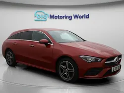 Red Used 2022 Mercedes CLA250e Shooting Brake AMG line Estate | £17,700 (Fair price)