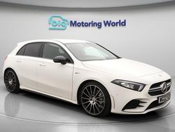 White Used 2022 Mercedes A35 AMG Executive Hatchback | £26,400 (Fair price)