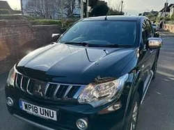 Black Used 2018 Mitsubishi L200 Pickup | £7,100