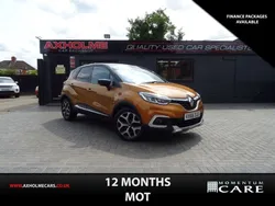 Orange black Used 2018 Renault Captur GT-Line SUV | £7,495 (Fair price)