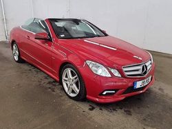 Red Used 2010 Mercedes E350 Cabriolet | £7,499 (Fair price)