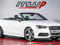 White Used 2016 Audi A3 Cabriolet S-Line Cabriolet | £16,995 (A bit pricey)
