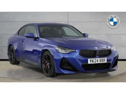Blue Used 2024 BMW 220 M Sport Coupe | £33,463 (Fair price)