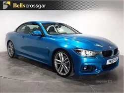 Blue Used 2018 BMW 430 Cabriolet M Sport Cabriolet | £19,995 (Fair price)