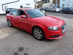 Red Used 2010 Audi A4 Design Sedan | £1,195