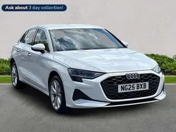 White Used 2025 Audi A3 e-tron Sport Hatchback | £29,590 (A bit pricey)