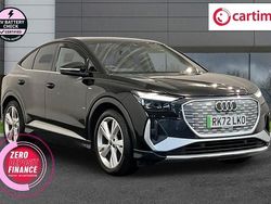 Black Used 2022 Audi Q4 Sportback e-tron S-Line SUV | £23,214