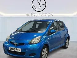 Blue Used 2010 Toyota Aygo Hatchback | £4,199 (Fair price)