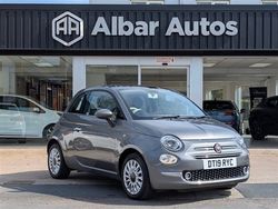 Grey Used 2019 Fiat 500 Lounge Hatchback | £7,895 (Fair price)