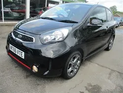 Black Used 2016 Kia Picanto Hatchback | £9,999 (Fair price)