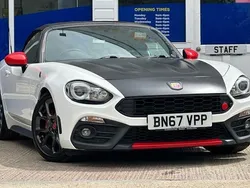 White Used 2016 Abarth 124 Spider Cabriolet | £15,950 (Fair price)