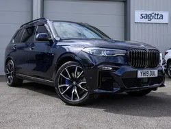 Black Used 2019 BMW X7 M Sport SUV | £49,995 (Fair price)