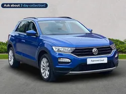 Blue Used 2019 VW T-Roc SE SUV | £13,695 (Fair price)