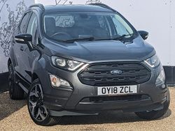 Grey Used 2018 Ford Ecosport ST-Line SUV | £8,495 (Fair price)