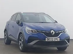 Blue Used 2022 Renault Captur R.S. SUV | £18,298 (Fair price)