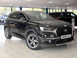Black Used 2018 DS Automobiles DS7 Crossback Prestige SUV | £13,289 (Fair price)