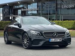 Black Used 2020 Mercedes E300 AMG Line Premium Plus Coupe | £30,989 (Expensive)