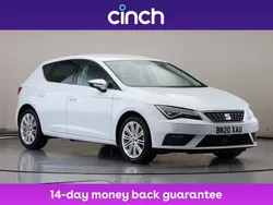 White Used 2020 Seat Leon XCELLENCE Hatchback | £14,849 (Fair price)