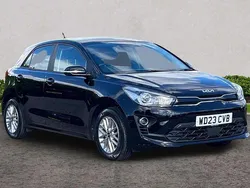 Black Used 2023 Kia Rio 2 Hatchback | £14,325 (Fair price)