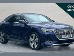Blue Used 2021 Audi e-tron Sportback S-Line SUV | £22,009