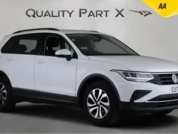 White Used 2021 VW Tiguan Active SUV | £18,079 (Good price)