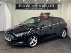 Black Used 2017 Ford Focus Zetec Hatchback | £4,495 (Good price)