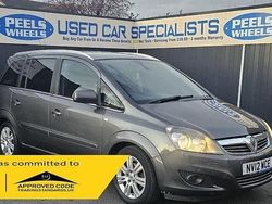 Grey Used 2012 Vauxhall Zafira Design Edition MPV | £2,675 (Fair price)