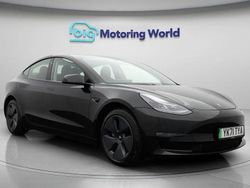 Black Used 2021 Tesla Model 3 Long Range AWD Sedan | £18,500 (Fair price)