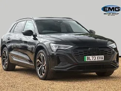 Black Used 2024 Audi Q8 e-tron Black Edition SUV | £41,595 (A bit pricey)
