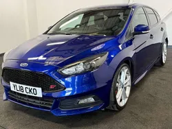 Blue Used 2018 Ford Focus ST Hatchback | £11,990 (Fair price)