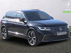 Black Used 2021 VW Tiguan R-line SUV | £22,099 (Fair price)