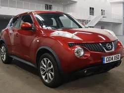 Red Used 2014 Nissan Juke Tekna SUV | £6,395 (Fair price)