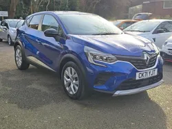 Blue Used 2021 Renault Captur Iconic SUV | £13,495 (Fair price)
