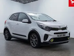 White Used 2019 Kia Picanto X-Line Hatchback | £10,995 (Fair price)