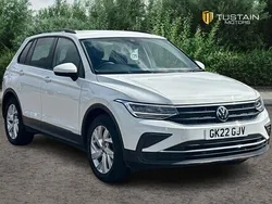 White Used 2022 VW Tiguan S SUV | £17,999 (Good price)