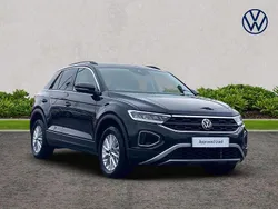 Black Used 2023 VW T-Roc Life SUV | £22,290 (Fair price)